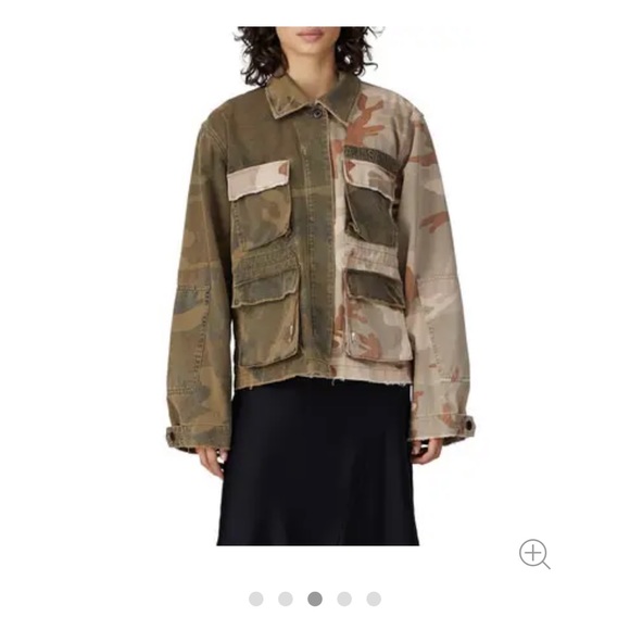 all saints camo jacket